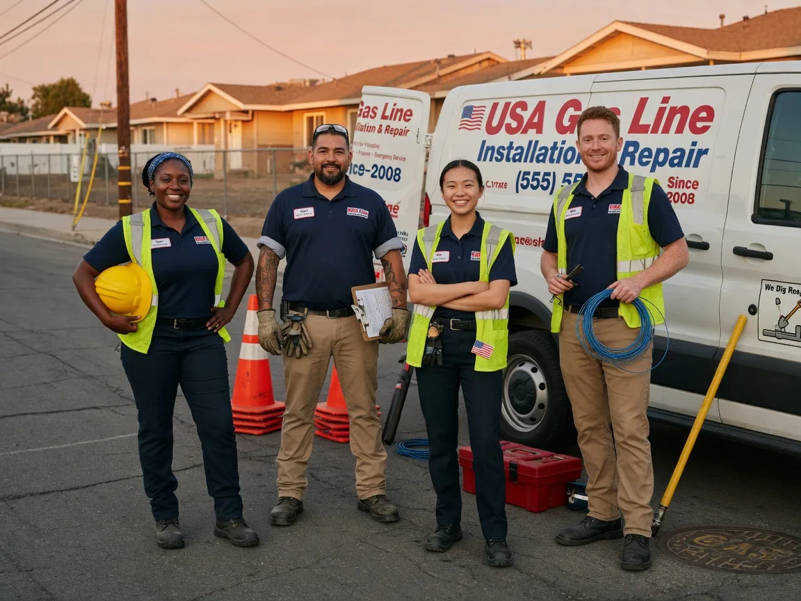 Gas Line Installation company in Lowell, AR